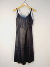 Vestido Animale couro