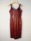 Vestido FIG couro