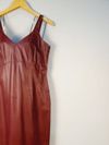Vestido FIG couro