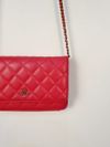 Bolsa Chanel Classic Wallet on Chain 