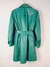 Trench Coat Maria Valentina couro
