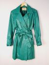 Trench Coat Maria Valentina couro
