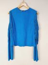 Blusa em couro