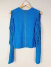 Blusa em couro