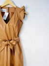 Vestido Tannerie couro