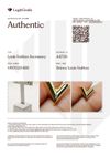 Brinco Louis Vuitton Essential V Stud 