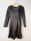 Vestido Raul Dallazen couro