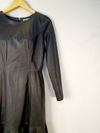 Vestido Raul Dallazen couro