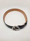 Cinto Gucci Interlocking G Logo 