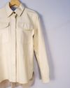 Camisa Tannerie couro 