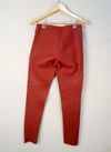 Calça Lu Brandão couro 