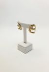 Brinco Merci ouro amarelo 18K