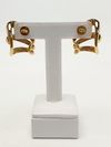 Brinco Merci ouro amarelo 18K