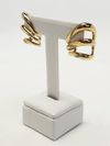 Brinco Merci ouro amarelo 18K