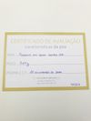 Pulseira rivieira Merci ouro branco 18K