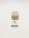 Anel Merci ouro branco 18K