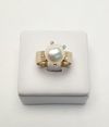 Anel HStern Coleção Pérolas ouro nobre 18K