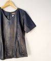 Blusa Studio S. A couro 