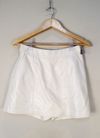 Shorts Saia Madre Reina couro