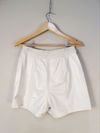 Shorts Saia Madre Reina couro