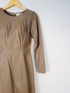 Vestido Tannerie couro 