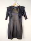 Vestido Tannerie couro 
