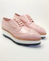 Sapato Prada Leather Plataform Oxford 