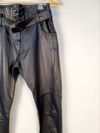 Calça Andrea Bogosian couro