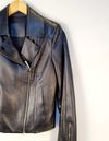 Jaqueta Massimo Dutti couro 