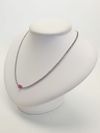 Gargantilha em ouro branco 18K 