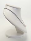 Gargantilha em ouro branco 18K 