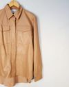 Camisa Tannerie couro 
