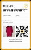Casaco Gucci Fuchsia Wool Ruffle and Velvet Collar 