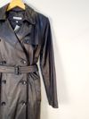 Trench Coat Calvin Klein couro 