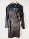Trench Coat Calvin Klein couro 