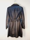 Trench Coat Calvin Klein couro 