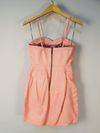 Vestido Zinnia couro 