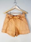 Shorts St. Trois couro