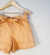 Shorts St. Trois couro
