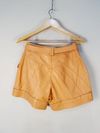 Shorts St. Trois couro