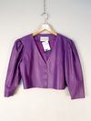 Blusa Tannerie couro 