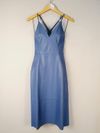 Vestido Cruise couro
