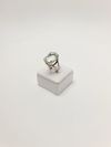 Anel em ouro branco 18K