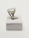 Anel em ouro branco 18K