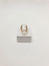Anel Vivara ouro amarelo 18K