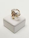Anel Vivara ouro amarelo 18K