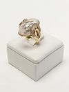 Anel Vivara ouro amarelo 18K