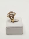 Anel Vivara ouro amarelo 18K