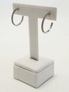 Brinco em ouro branco 18K