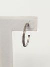Brinco em ouro branco 18K